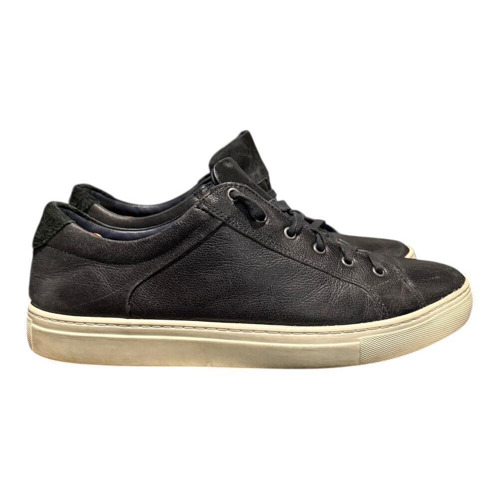 Johnston And Murphy Men’s Bank Sneakers Lace Up Low Top Navy Blue Size 13 M Shoe - Picture 2 of 9
